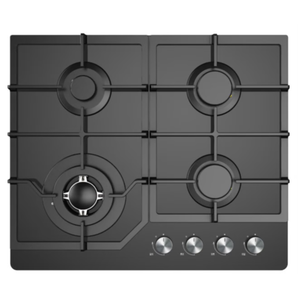 כיריים זכוכית קריסטלי 60 ס"מ Sauter SHG6002B - גימור שחור אחריות - יבואן רשמי