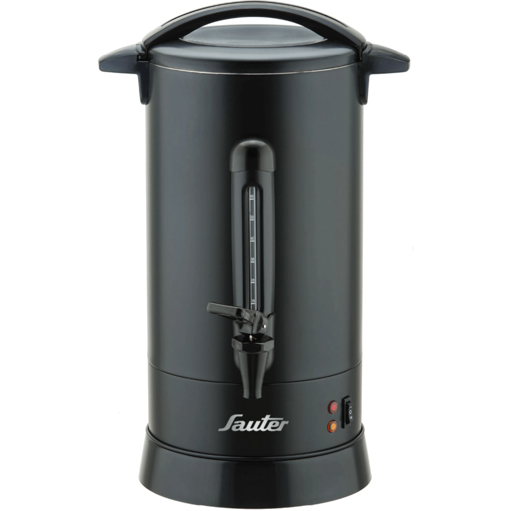 מיחם נירוסטה מושחרת 12 ליטר Sauter WB1260B - שנה אחריות ע"י - יבואן הרשמי