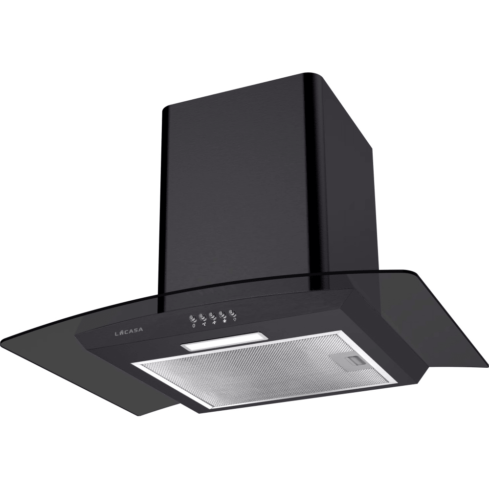 קולט אדים ארובה 60 ס"מ LaCasa LC5606BL - K.B.V