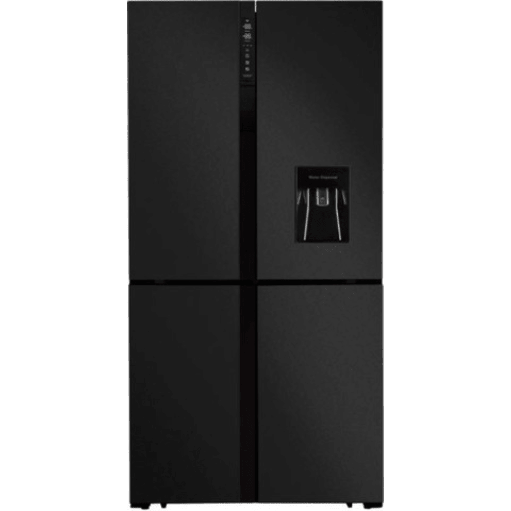 מקרר 4 דלתות ג'נרל דגם GE585GB זכוכית שחורה - K.B.V