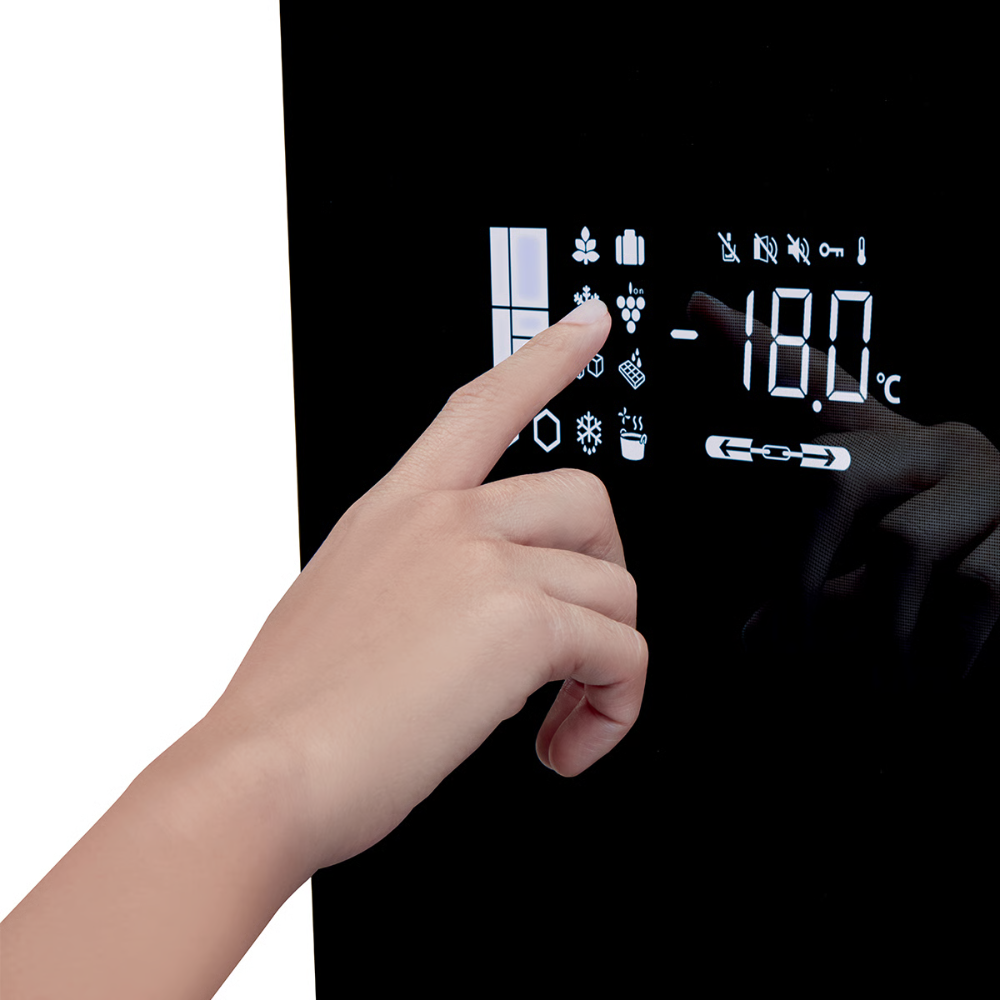 מקרר 5 דלתות 661 ליטר SHARP שארפ 9734 זכוכית בז' שבת מהדרין - יבואן רשמי