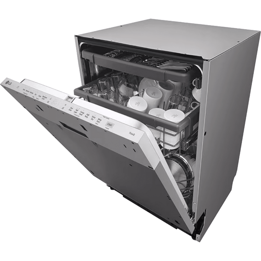 מדיח כלים רחב אינטגרלי מלא 14 מערכות כלים LG DBC513TS - K.B.V