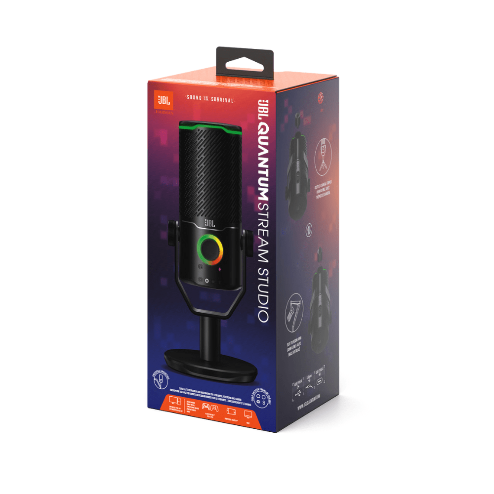 מיקרופון JBL Quantum Stream Studio - צבע שחור - K.B.V