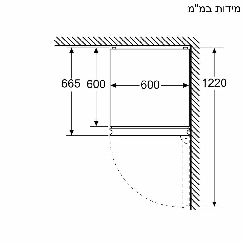 מקרר מקפיא תחתון – 321 ליטר Bosch דגם Serie 4 KGN362IDF - יבואן רשמי