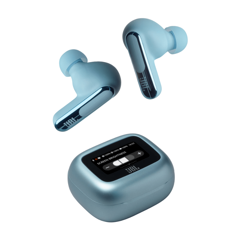 אוזניות אלחוטיות עם מארז טעינה חכם JBL Live Beam 3 TWS ANC IP55 - צבע כחול - K.B.V
