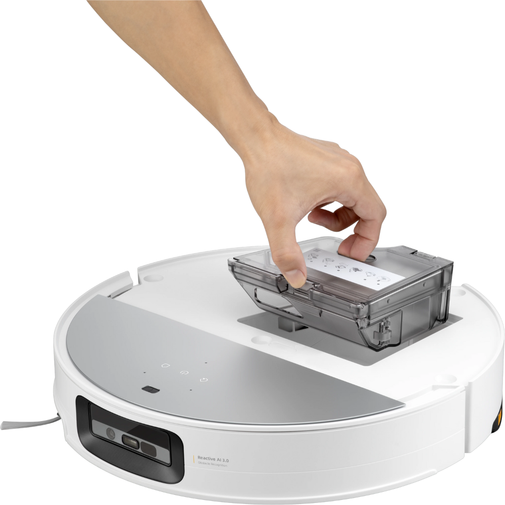 שואב אבק רובוטי שוטף Roborock Saros 10 - צבע לבן שנה אחריות ע"י - יבואן הרשמי