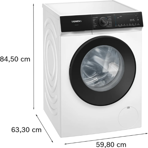 מכונת כביסה פתח קדמי 1600 סל"ד 10 ק"ג סימנס SIEMENS WG56H209IL - יבואן רשמי