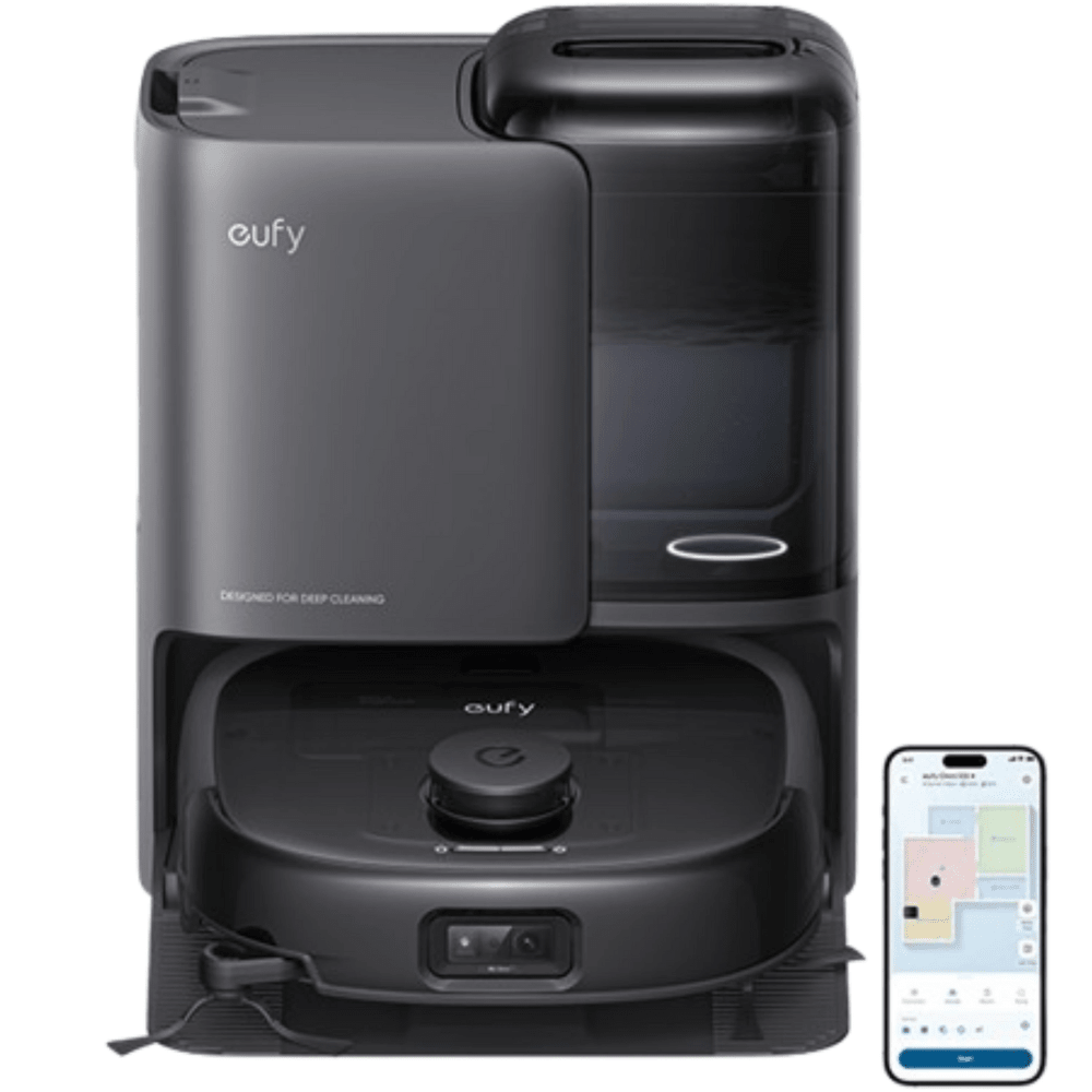 שואב אבק רובוטי 2 ב-1 Anker Eufy E25 Omni - צבע שחור - K.B.V