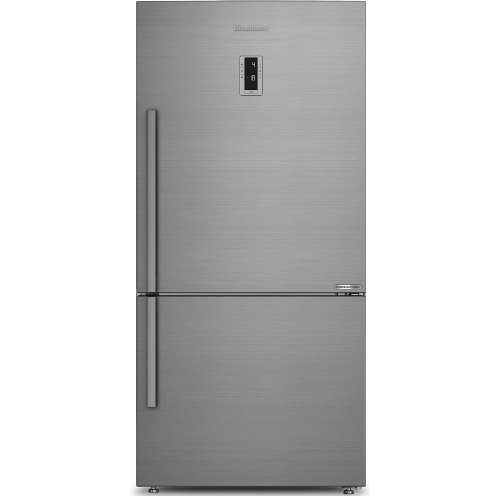 מקרר מקפיא תחתון 580 ליטר נטו Blomberg KND3958XPP - גימור נירוסטה - יבואן רשמי