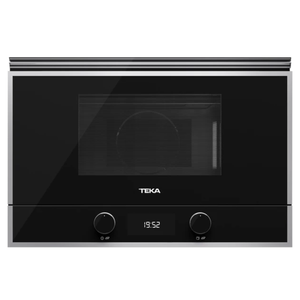 מיקרוגל משולב גריל בנוי גובה 38 ס”מ Teka תקה ML 822 BIS white זכוכית לבנה - יבואן רשמי