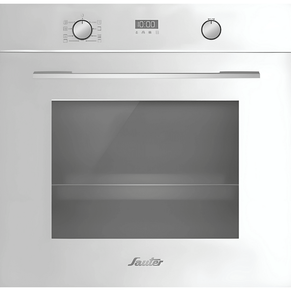 תנור אפייה בנוי פירוליטי 66 ליטר Sauter Cuisine 5050W - צבע לבן - K.B.V