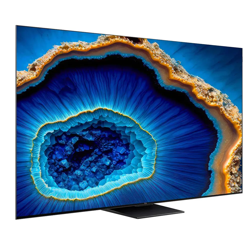 טלוויזיה 65 אינץ TCL 65C855 חכמה Google TV Premium QD-MiniLED - יבואן רשמי