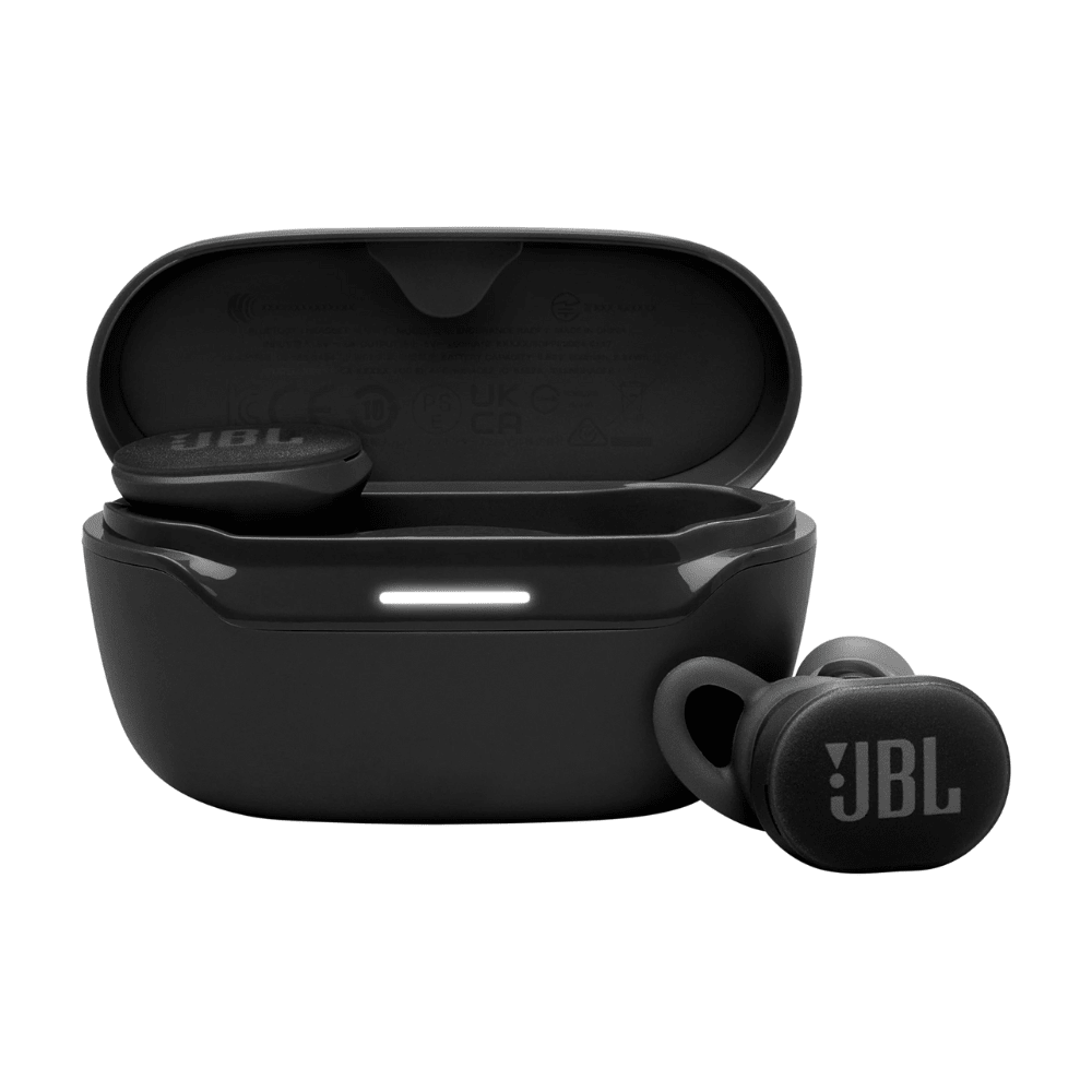 אוזניות ספורט אלחוטיות JBL Endurance Race 2 ANC TWS IP68 - צבע שחור - K.B.V