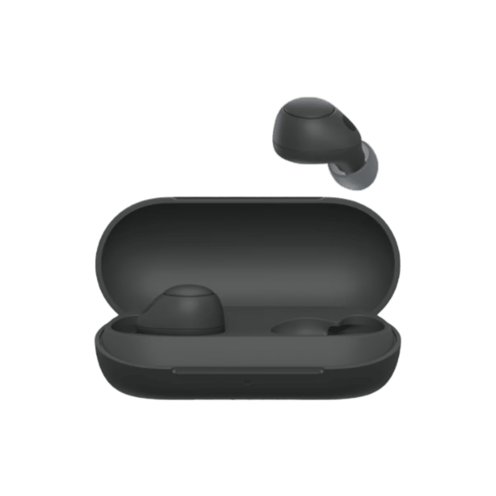 אוזניות אלחוטיות עם משתיק רעשים Sony WF-C700 Bluetooth - צבע שחור - K.B.V