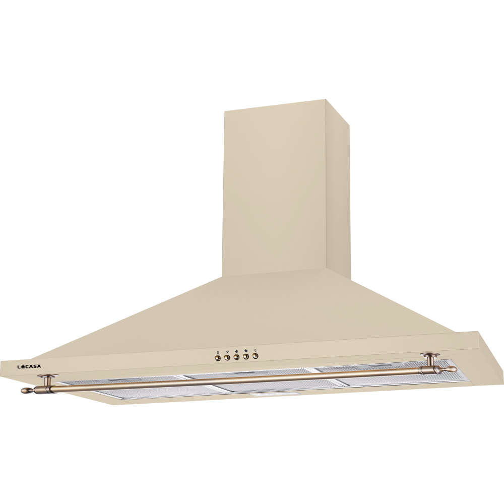 קולט אדים ארובה 90 ס"מ LaCasa LC3901RC שמנת - יבואן רשמי