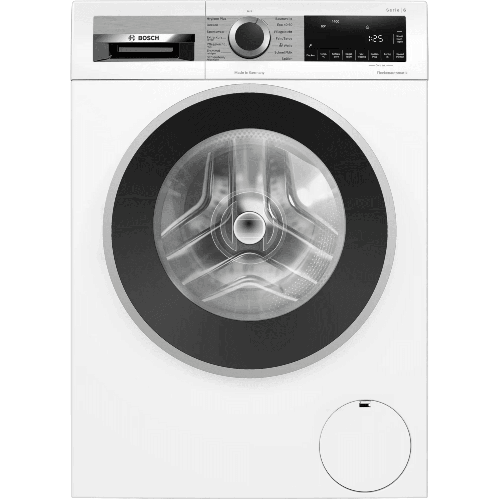 מכונת כביסה פתח חזית 9 ק"ג Bosch WGG244120 במהירות 1,400 סל"ד תוצרת גרמניה - צבע לבן - K.B.V
