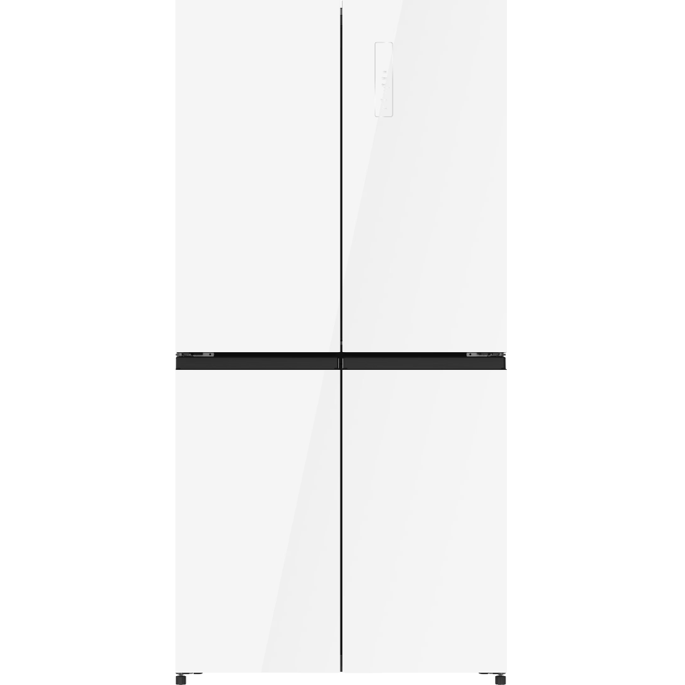 מקרר 4 דלתות ג'נרל דגם GE551WG זכוכית לבנה - יבואן רשמי