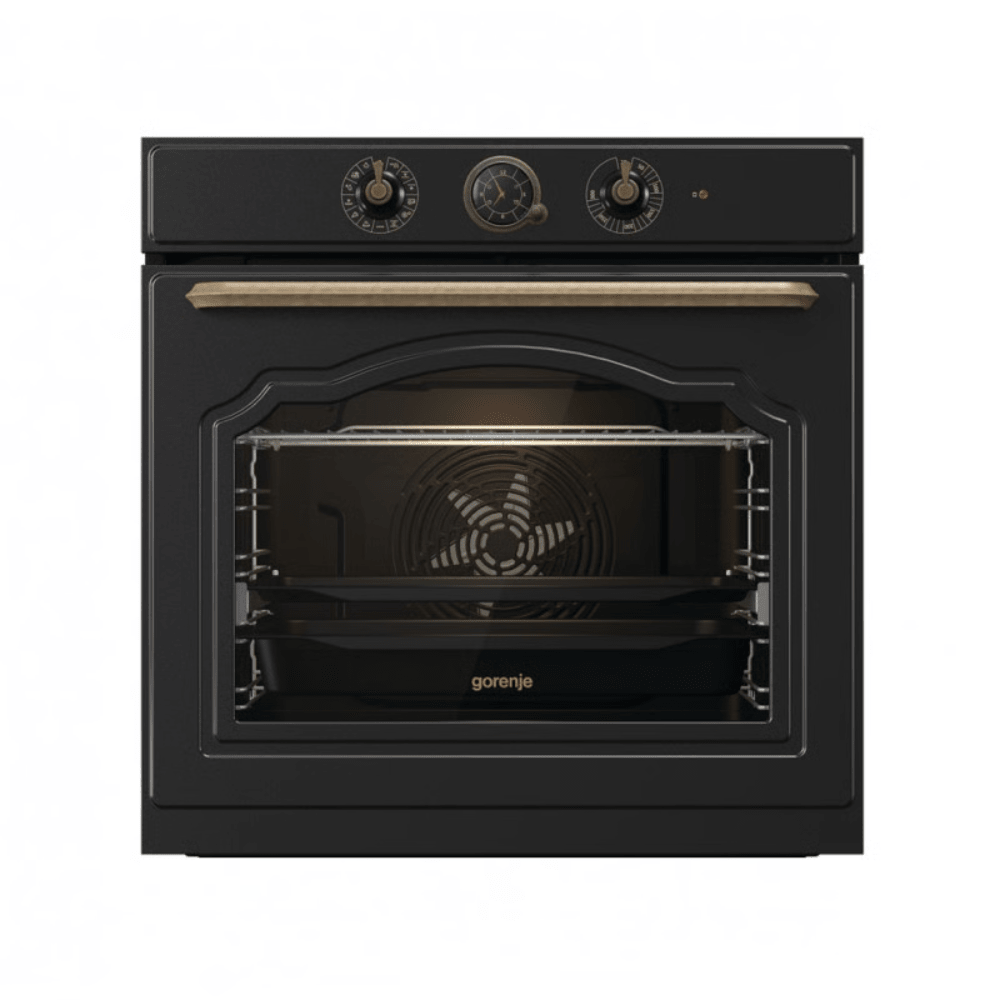 תנור אפייה בנוי 77 ליטר דגם GORENJE BOS67372CLB - צבע שחור - K.B.V