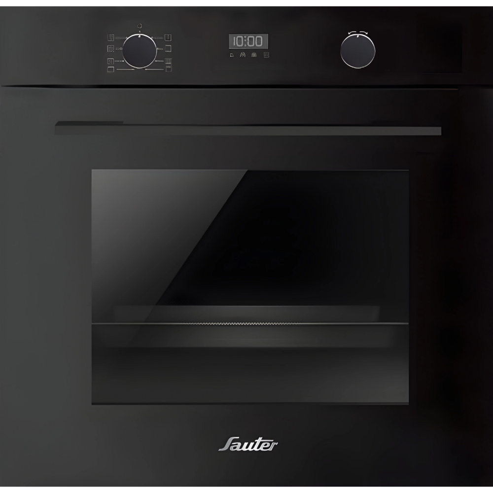 תנור אפייה בנוי פירוליטי 66 ליטר Sauter Cuisine 5050B - צבע שחור אחריות ע"י - יבואן הרשמי