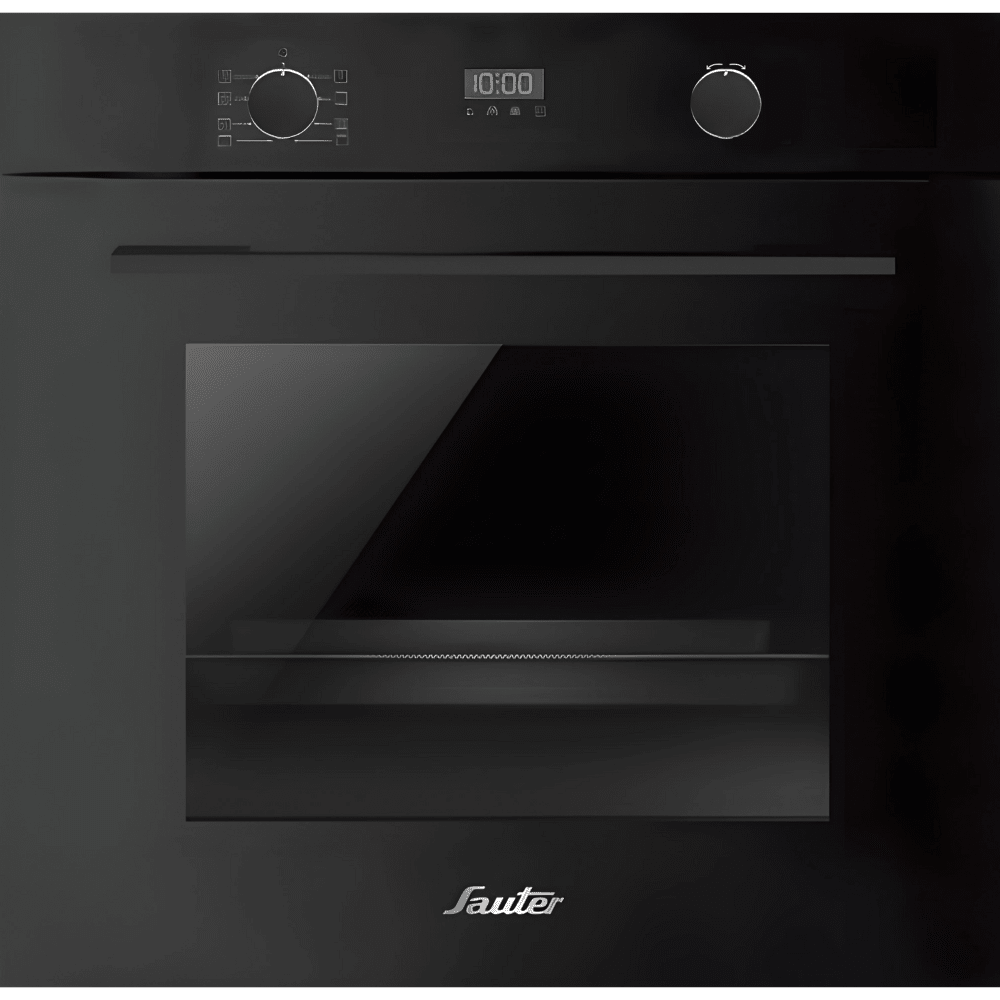 תנור אפייה בנוי פירוליטי 66 ליטר Sauter Cuisine 5050B - צבע שחור - K.B.V