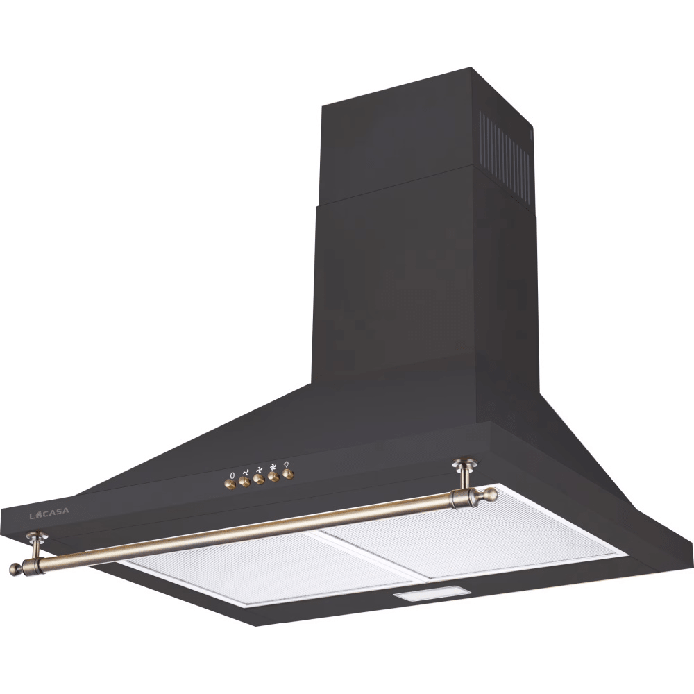 קולט אדים ארובה 60 ס"מ LaCasa LC3601RB שחור - K.B.V
