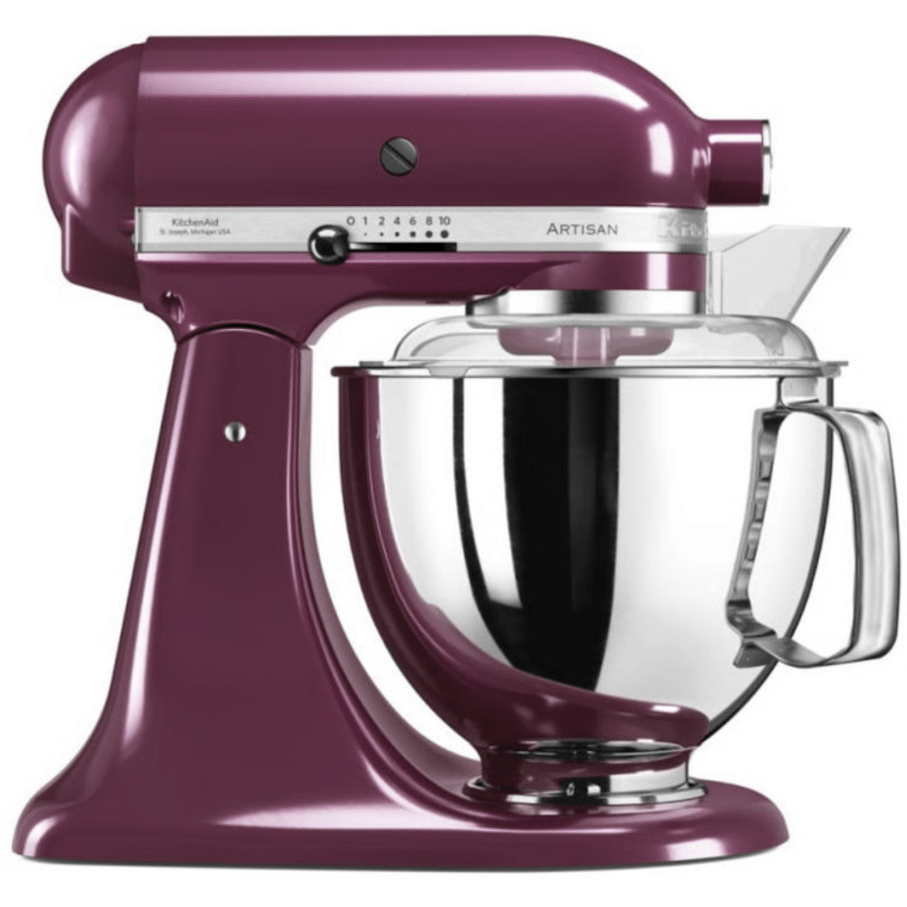 מיקסר מקצועי 2 קערות KitchenAid 5KSM175IBY/EBY - צבע אוכמניות - תוצרת ארה"ב - K.B.V