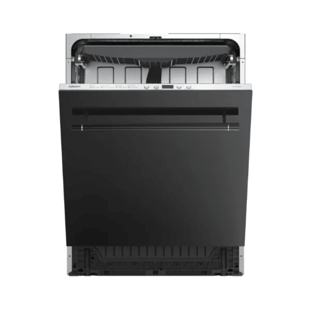 מדיח כלים אינטגרלי רחב דגם FUJICOM FJ-DWIGBK פוג'יקום דלת זכוכית שחורה - K.B.V