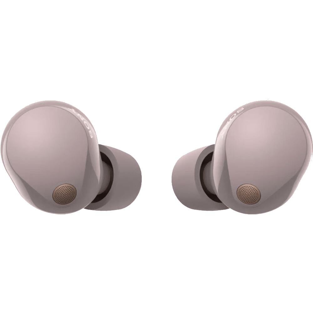 אוזניות אלחוטיות Sony WF-1000XM5P עם השתקת רעשים - צבע ורוד מעושן - K.B.V