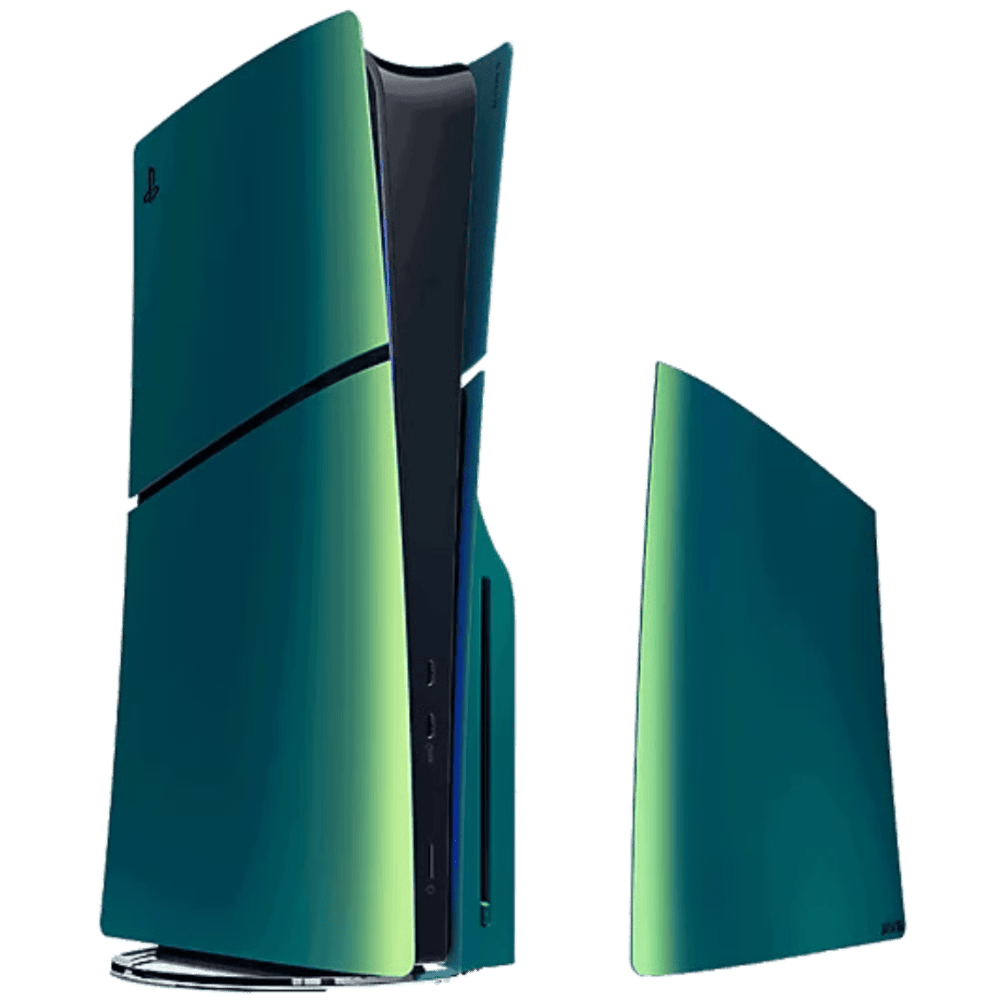כיסוי רשמי לקונסולת Sony Playstation 5 Slim - צבע Teal - K.B.V
