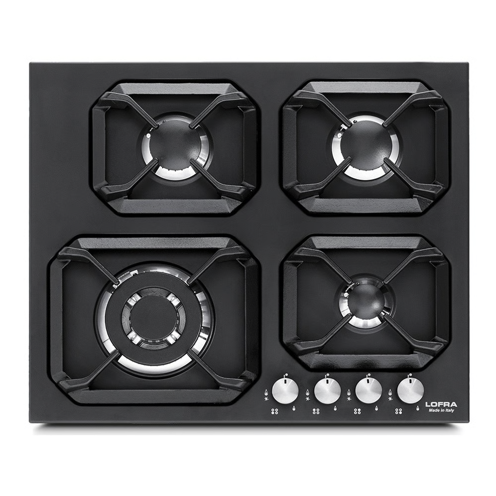 כיריים 4 להבות HLNM6G0 שחור פחם LOFRA תוצרת איטליה - אחריות - יבואן רשמי
