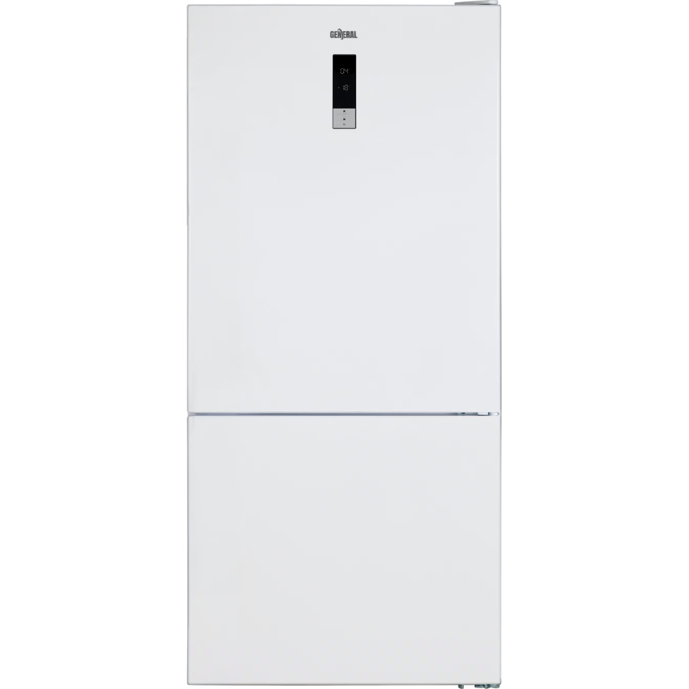 מקרר מקפיא תחתון - 588 ליטר General GE673W לבן - יבואן רשמי