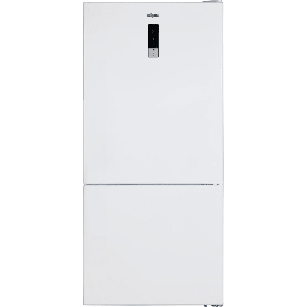 מקרר מקפיא תחתון - 588 ליטר General GE673W לבן - K.B.V