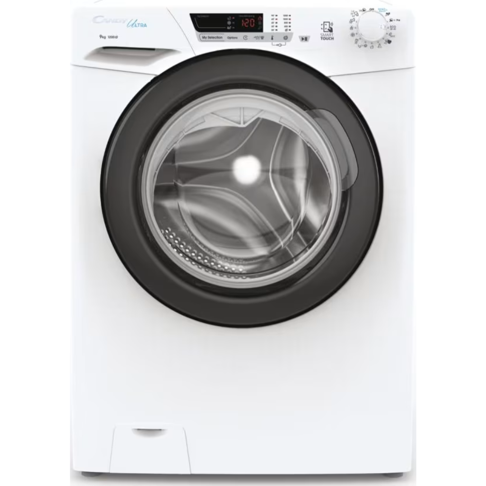 מכונת כביסה פתח חזית 9 ק"ג CANDY HCU1292DWB4/1-S - יבואן רשמי