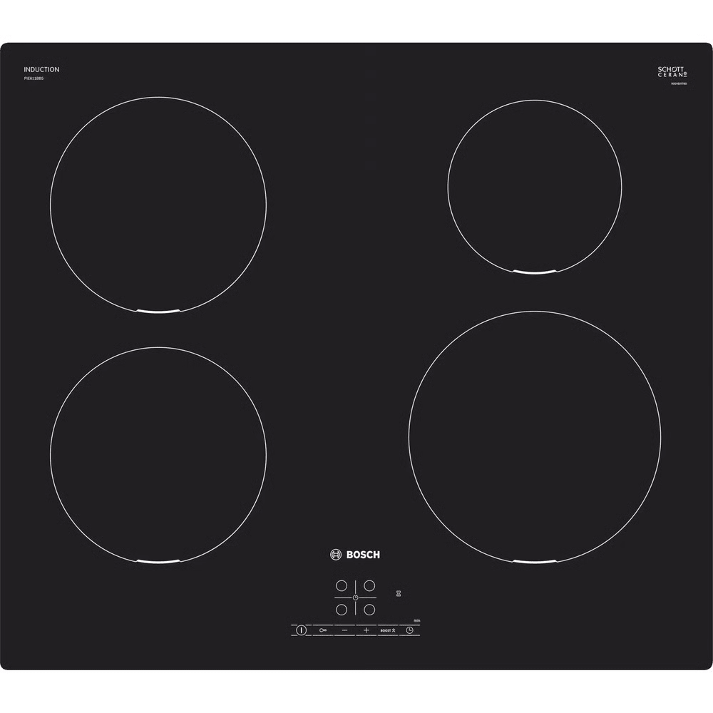 כיריים אינדוקציה בוש 4 להבות PIE611BB5E bosch תוצרת ספרד - K.B.V