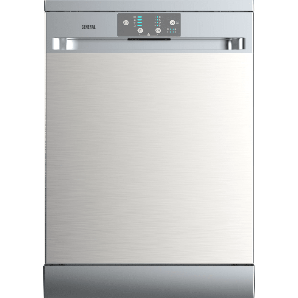 מדיח כלים עומד 60 ס"מ ג'נרל דגם GE2411FIX נירוסטה - K.B.V
