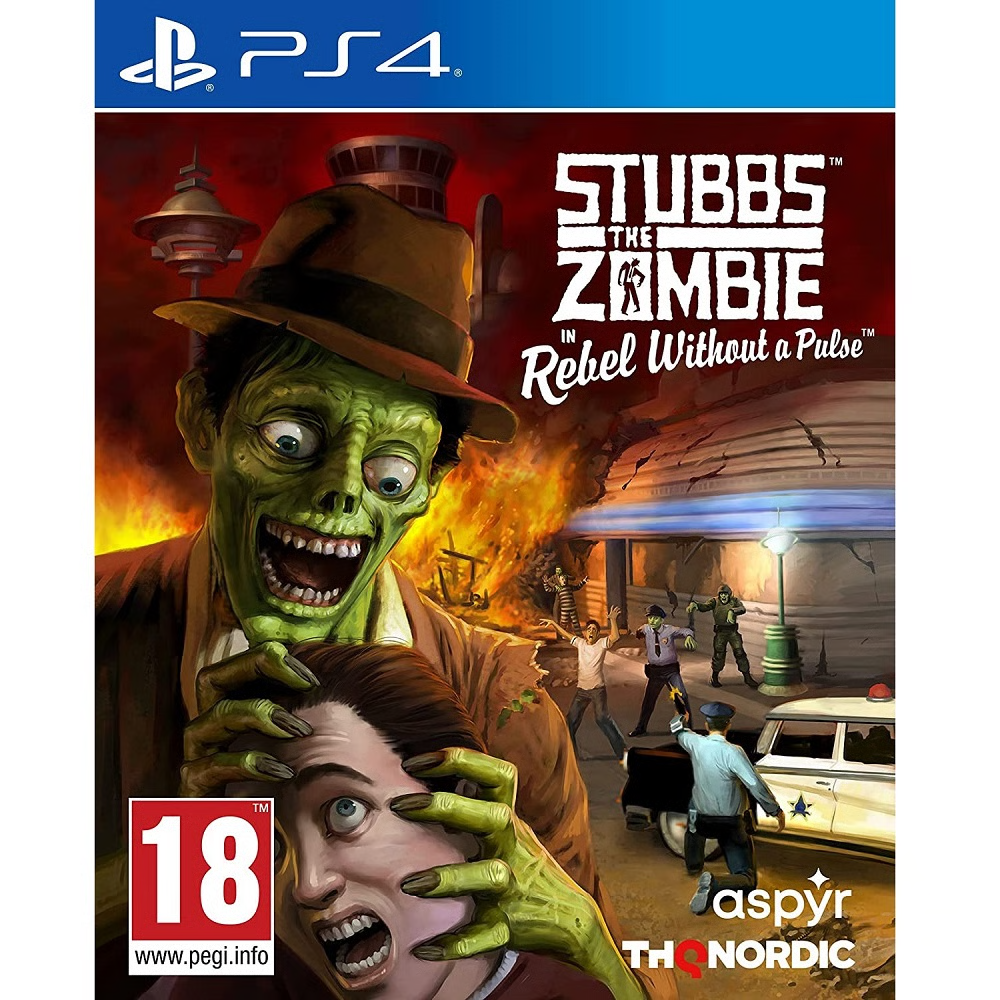 משחק Stubbs the Zombie in Rebel Without a Pulse לקונסולת Sony PS4 - K.B.V