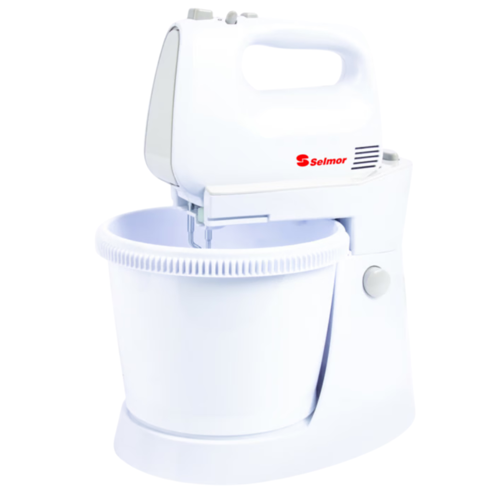 מיקסר 2 ב-1 Selmor SE-86 - צבע לבן אחריות ע"י - יבואן הרשמי