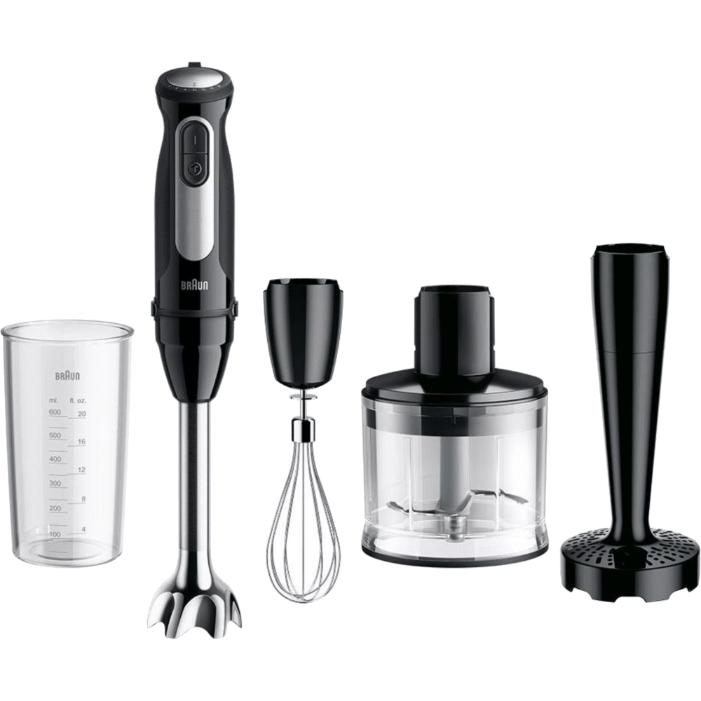 בלנדר מוט מנירוסטה Braun MQ55307NBK 1000W - K.B.V