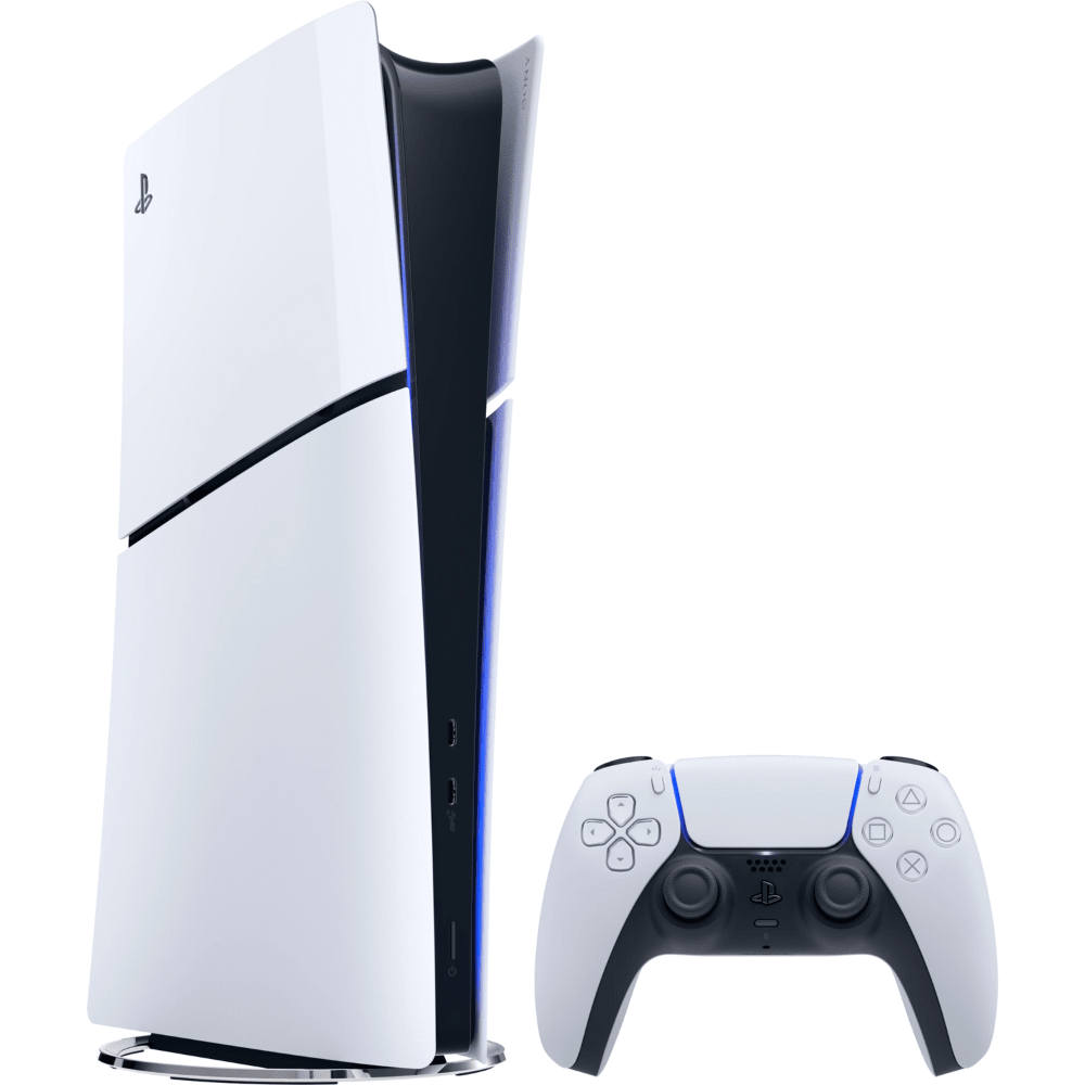 קונסולה Sony PlayStation 5 Slim 1TB Digital Edition - צבע לבן - K.B.V