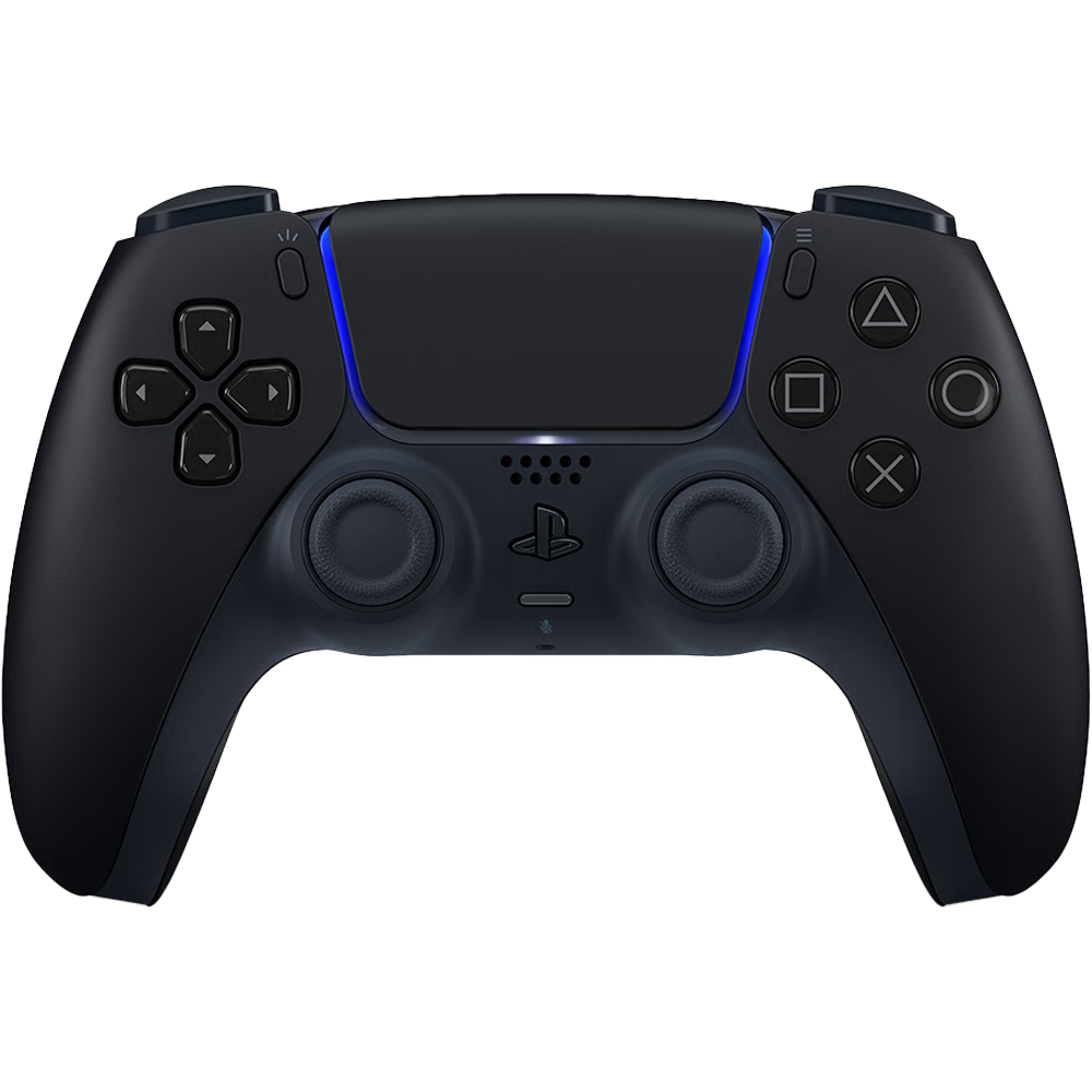 בקר משחק אלחוטי Sony PS5 DualSense Controller - צבע שחור שנה אחריות ע"י - יבואן הרשמי