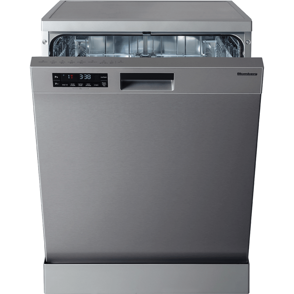 מדיח כלים 60 ס"מ 14 מערכות כלים Blomberg GSN409P8X - גימור נירוסטה - K.B.V