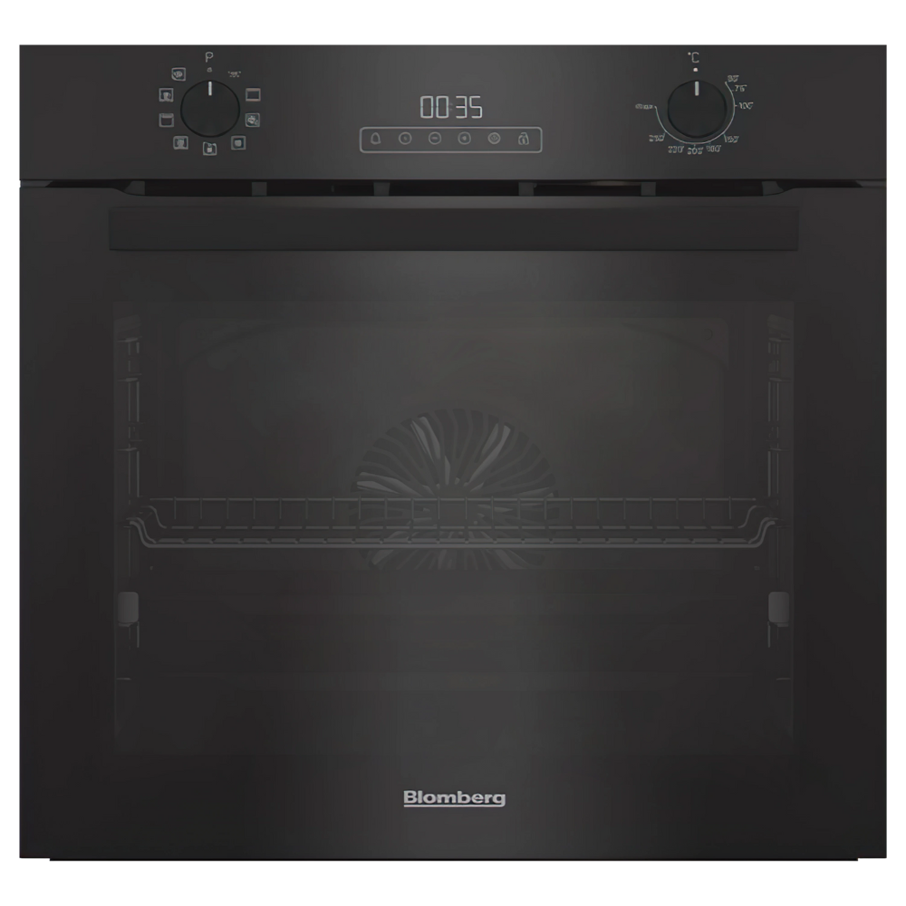 תנור בנוי 72 ליטר Blomberg AIR FRY ROEN8207IL - גימור שחור - יבואן רשמי