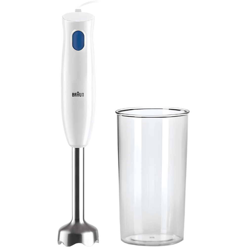 בלנדר מוט Braun MQ10.001M 450W - צבע לבן - K.B.V