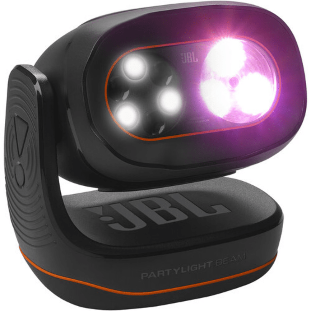 מקרן תאורה למסיבות JBL PartyLight - צבע שחור - K.B.V