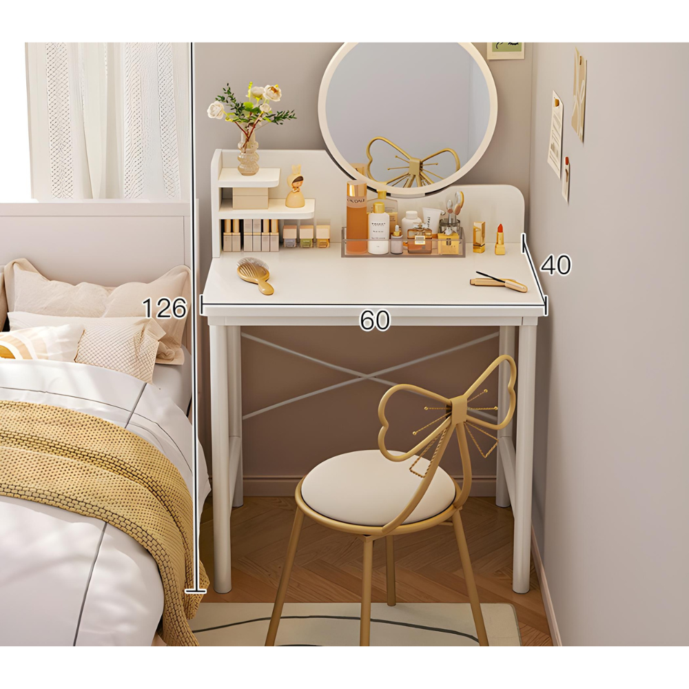 שידת איפור עם מראה דגם RSM-1013 ROSSO ITALY - יבואן רשמי