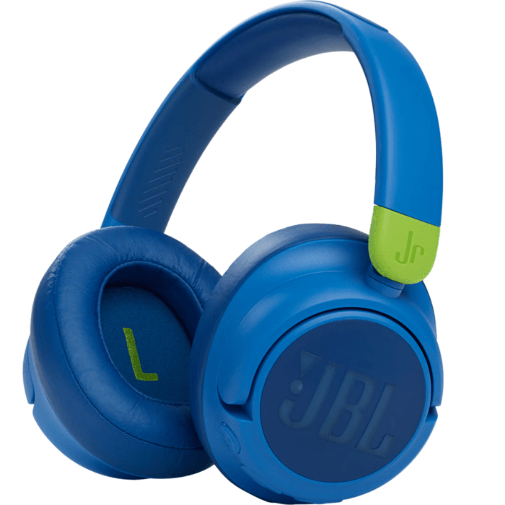 אוזניות קשת אלחוטיות עם סינון רעשים לילדים JBL JR 460NC - צבע כחול - K.B.V