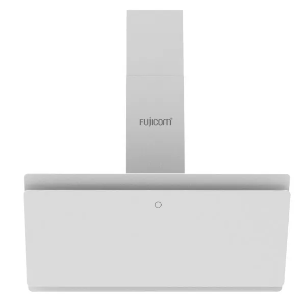 קולט אדים ארובה 90 ס"מ דגם FJ-CHT74W פוג'יקום FUJICOM זכוכית לבנה - יבואן רשמי