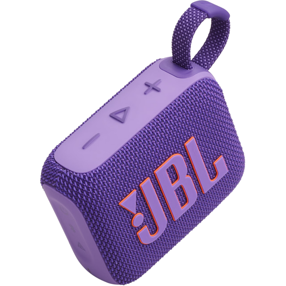 רמקול אלחוטי JBL GO 4 IP67 4.2W - צבע סגול שנה אחריות ע"י - יבואן הרשמי