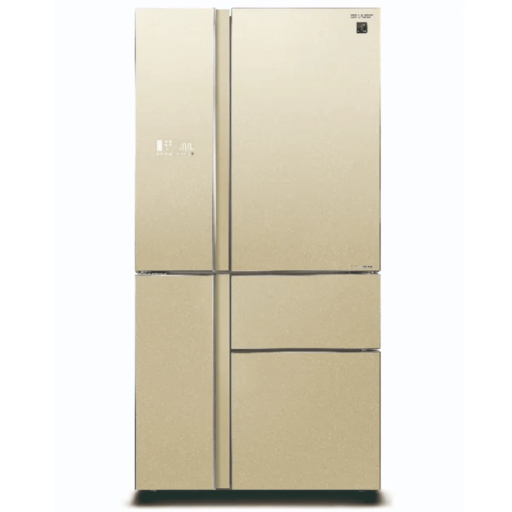 מקרר 5 דלתות Sharp SJ-9730BG – 661 ליטר מהדרין עם PLASMACLUSTER בז׳ - K.B.V