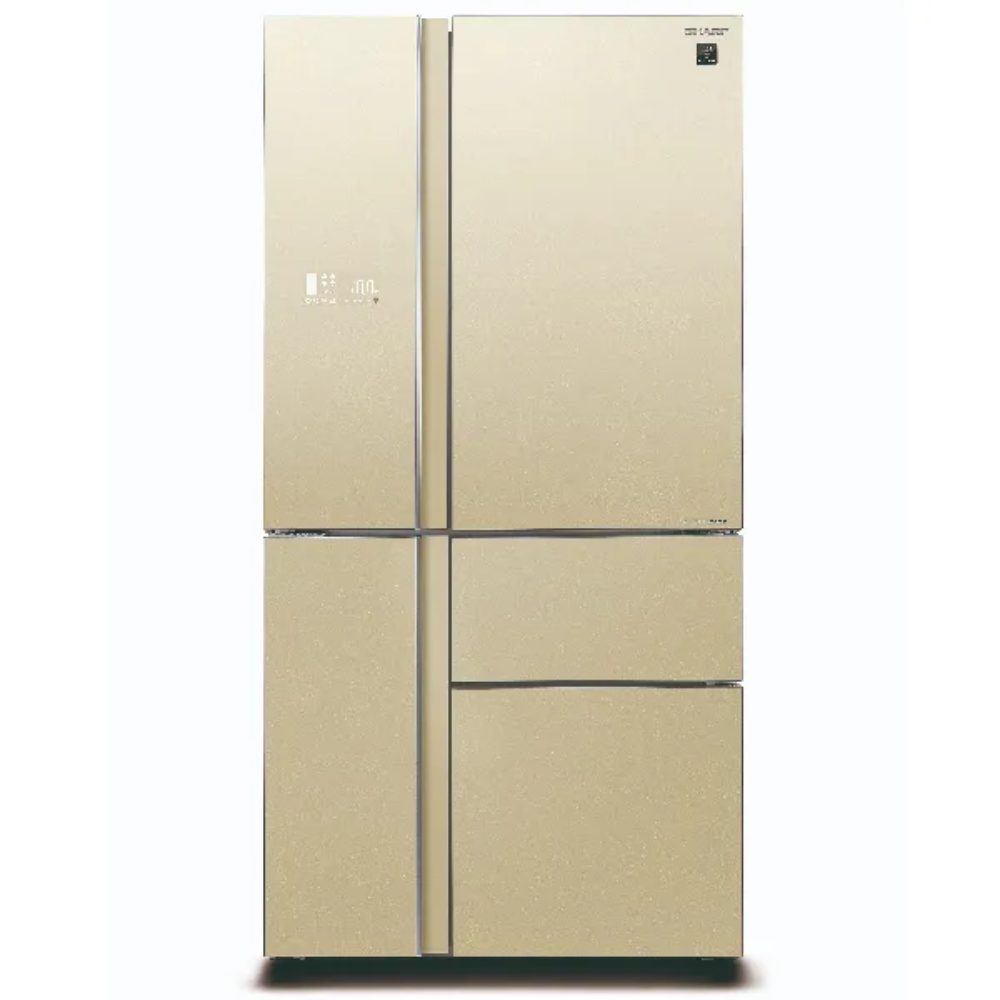 מקרר שארפ 5 דלתות 9730 שמפניה SHARP - מנגנון שבת מהדרין - יבואן רשמי